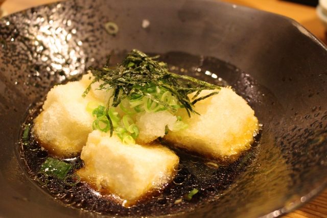 Agedashi tofu (Deep-fried tofu)